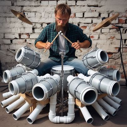 plumbing parts for music